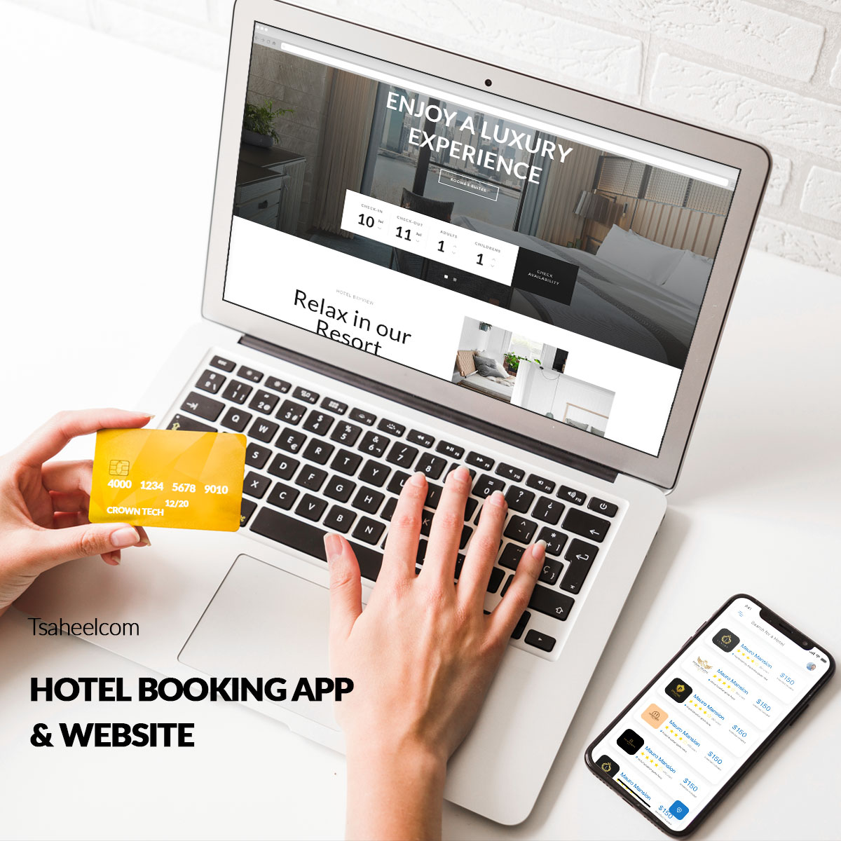 Hotel Booking App & Website