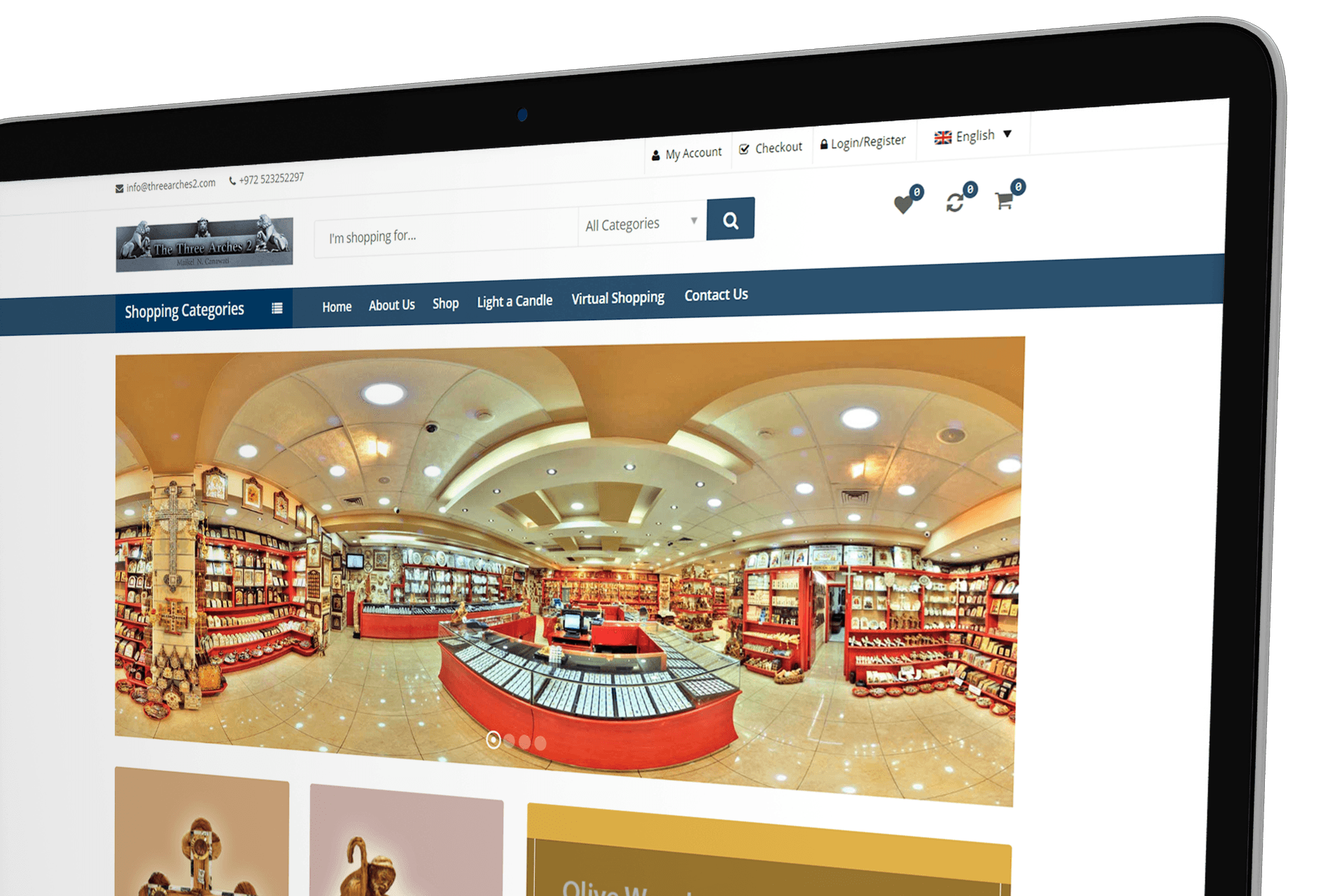 Three Arches 2 Website