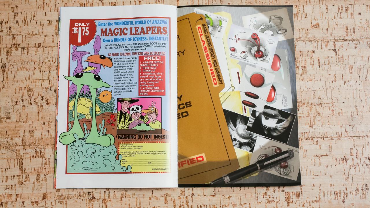 Check out the Magic Leap comic book that inspired its headset design